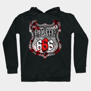 Route 666 I Road to Hell I Satanic  product Hoodie